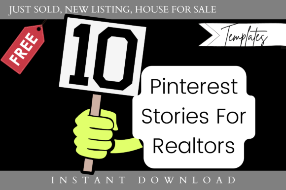 10 Free Realtor Pinterest Story Pin Templates for Canva