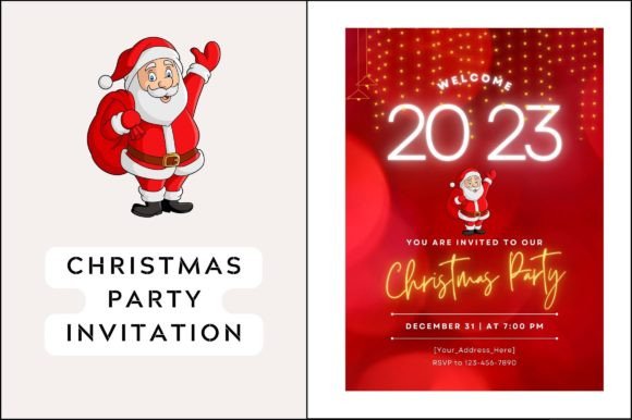Christmas Party Invitation Free Template: Your Festive Design Solution