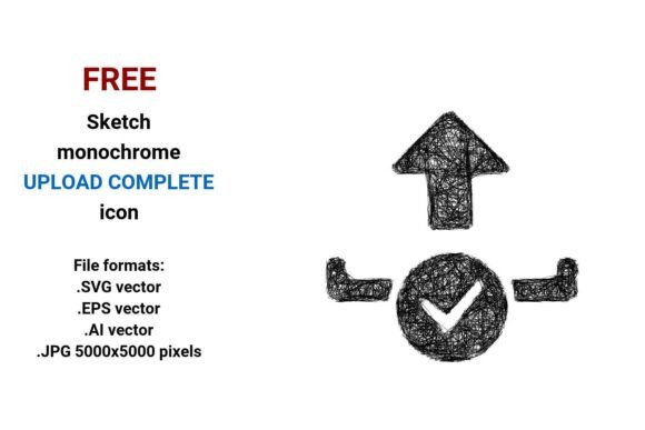 FREE Sketch Upload Complete Icon: A Designer's Essential Asset