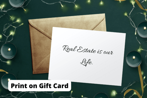 Real Estate is Our Life Sublimation: A Designer's Asset