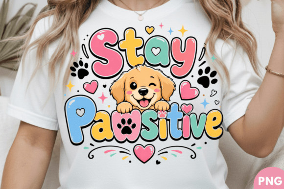 Stay Pawsitive: A Versatile Design Asset for Modern Creators