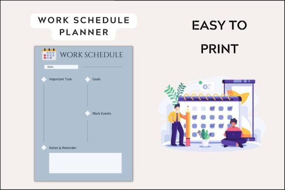 Work Schedule Planner Template: A Designer's Guide to Efficient Project Management
